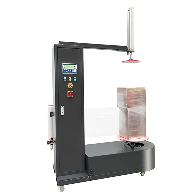 B600 Small pallet stretch wrapping machine without turntable for the wrapping packing of small cargo